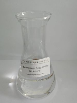 141.2 G/Mol Monoetanolamina tioglicótico Líquido transparente y incoloro