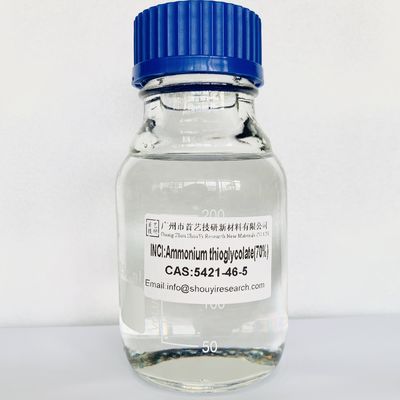 Materia prima cosmética Ácido tioglicólico de amonio Tioglicólato permanente C2H7NO2S