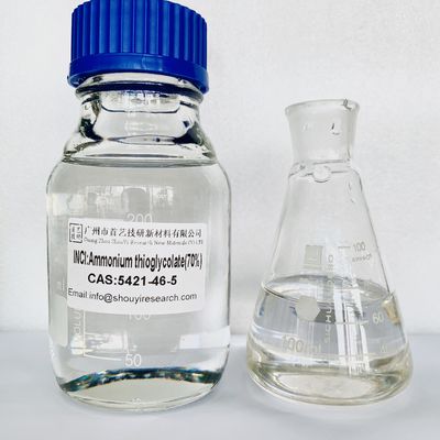 Materia prima cosmética Ácido tioglicólico de amonio Tioglicólato permanente C2H7NO2S