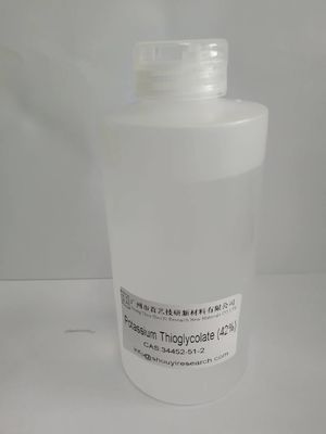 Ácido tioglicólico soluble en agua en cosméticos 42% C2H4K2O4S