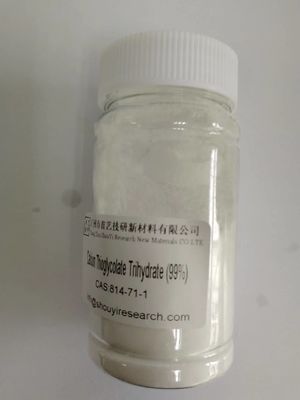 Compuesto inorgánico en polvo blanco de calcio tioglicótico trihidrato