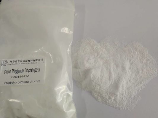 TDS SDS Trihidrato tioglicótico de calcio Materia prima en química 1,7 G/Cm3