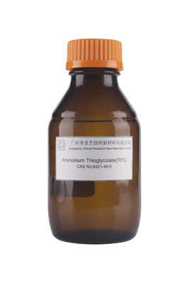 Incolor a amarillo claro líquido Tioglicrato de amonio para el tratamiento del cabello