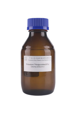 Tioglicrato de potasio 42% líquido incoloro con densidad 1,25 g/cm3