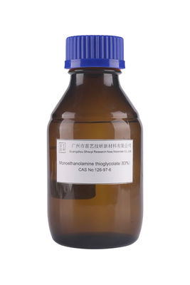 Olor característico Monoetanolamina tioglicótico líquido con fórmula molecular C4H11NO3S