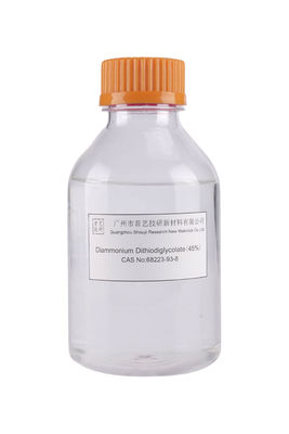 Incolor a verde claro Olor Diamonio Ditiodiglicólato 45% Solución para investigación de laboratorio CAS 68223-93-8
