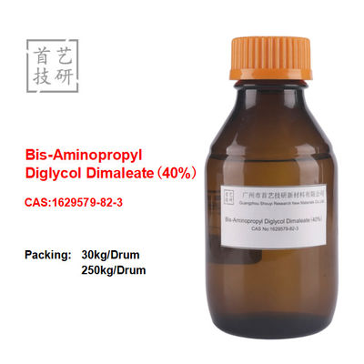 Estabilidad química del dimialeato de diglicol de bisaminopropilo con olor leve y peso de 346,38 g/mol