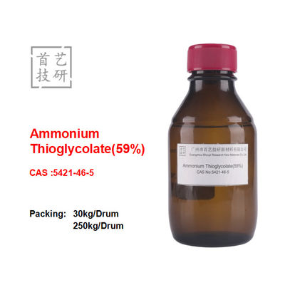 Tioglicrato de amonio solución perm soluble en agua suave baja toxicidad para el hermoso pelo perm