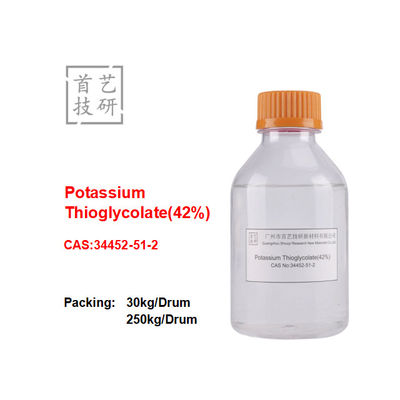 Tioglicrato de potasio 42% Agente reductor Compuesto estable soluble en agua