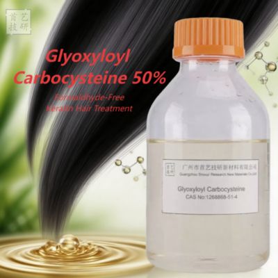 Tratamiento de Keratina con Carbocisteína de Glioxilo de Grado Cosmético al 50%