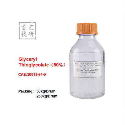 Glicerilo tioglicrato 80% Cristales PH 2.9-3.4 Punto de fusión 80-90.C Almacenamiento soluble en agua en un lugar seco y fresco